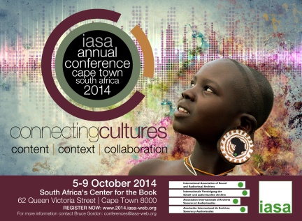IASA 2014 conference invitation